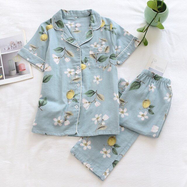 The Floral Fruit Original Pajamas-Original Pajamas
