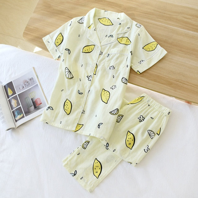 The Floral Fruit Original Pajamas-Original Pajamas