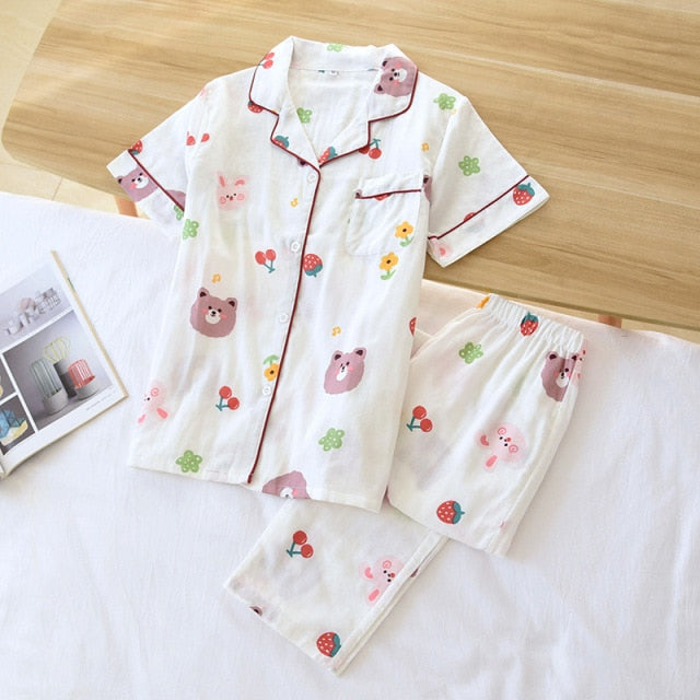 The Floral Fruit Original Pajamas-Original Pajamas