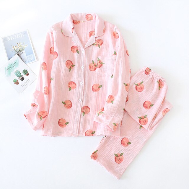 The Floral Fruity Light Original Pajamas-Original Pajamas