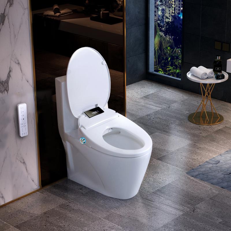 Product Introduction of Lntelligent Toilet Lid/Warm water flushing/Warm air drying/Adjustable nozzle/Multiple automation functions 5