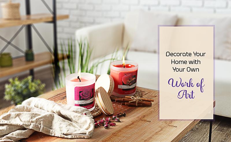 Product Introduction of CraftZee Deluxe Soy Candle Making Kit with Soy Wax, Scents, Frosted Glass Jars, Wicks, Dyes, Melting Pot, Gift Box, Instruction Manual & More 0