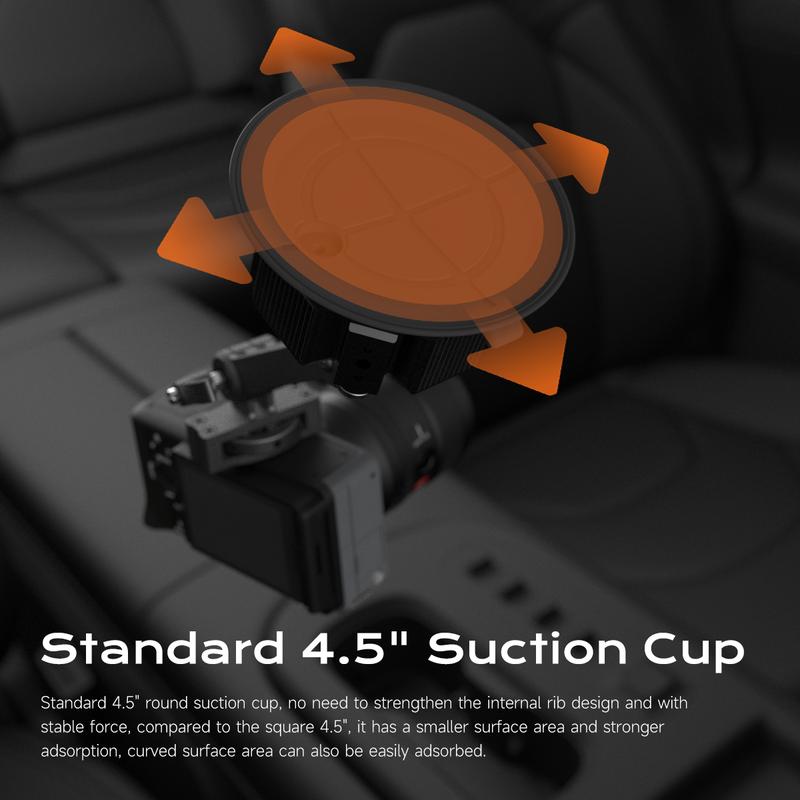 Product Introduction of MOVMAX Blade Arm Car accessories Camera Phone Suction Mount Camera Shock Mount for phone camerasfor DJI Pocket 3. Insta 360. and GoPro 20