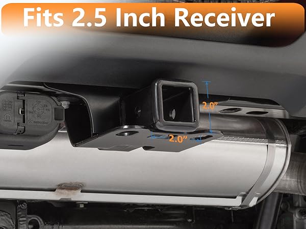 2.5 inch Receiver