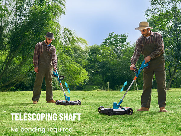 Electric Lawn Mower Cordless: Length Adjustment