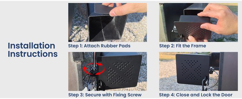 Product Introduction of Safoner Aluminum RV Bumper End Caps for Sewer Hose Storage | Must-Have RV Camper Accessories 18