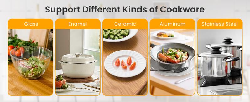 Product Introduction of COSTWAY Buffet Servers and Warmers, 2 in 1 Electric Warming Tray, 450W Stainless Steel Chafing Dish with Temperature Control, 3 Serving Trays, 8 Qt Food Warmers Station for Parties Banquets Events-Deals for You Days 4