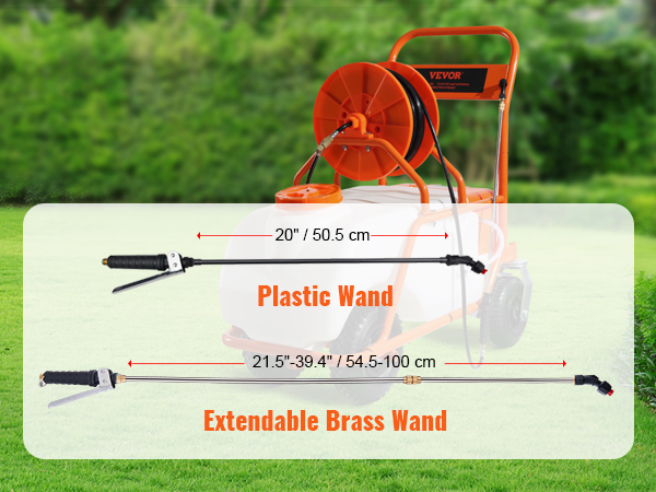 lawn sprayer on wheels