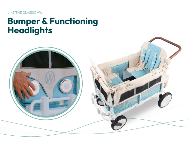WONDERFOLD Volkswagen Stroller Wagon