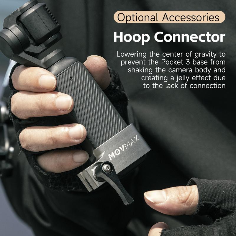Product Introduction of MOVMAX Blade Arm Car accessories Camera Phone Suction Mount Camera Shock Mount for phone camerasfor DJI Pocket 3. Insta 360. and GoPro 14