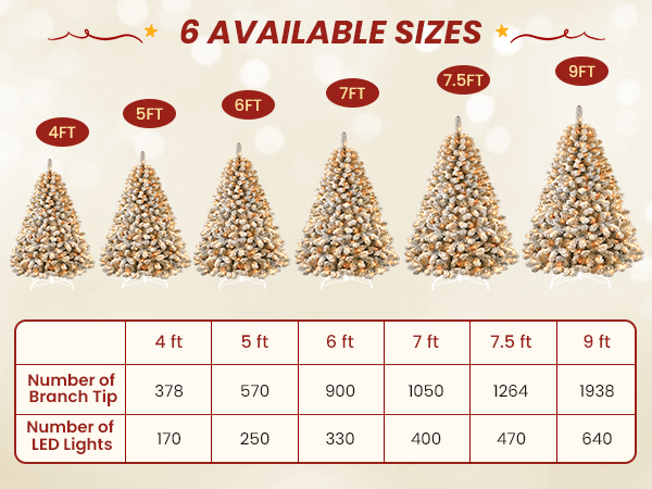 prelit christmas tree