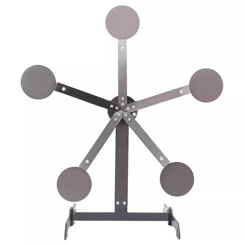 Product Introduction of Metal 8" inch Portable Reactive Steel Shooting Target, No Welding 27