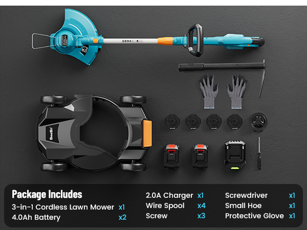 Seesii Lawn Mower Cordless: Your All-in-One Solution