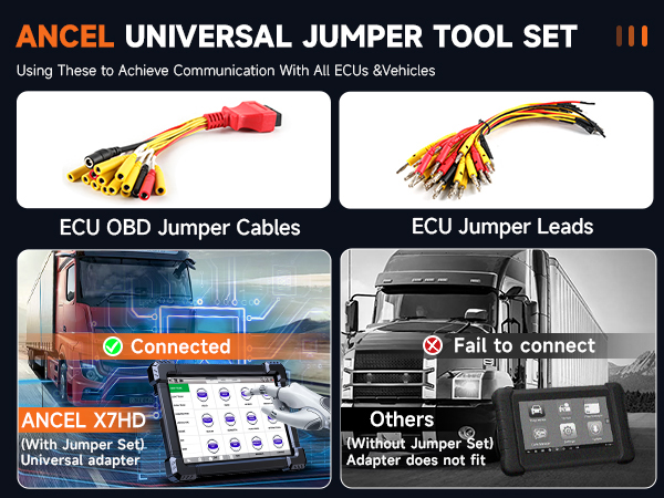 ANCEL X7HD HEAVY DUTY TRUCK SCANNER