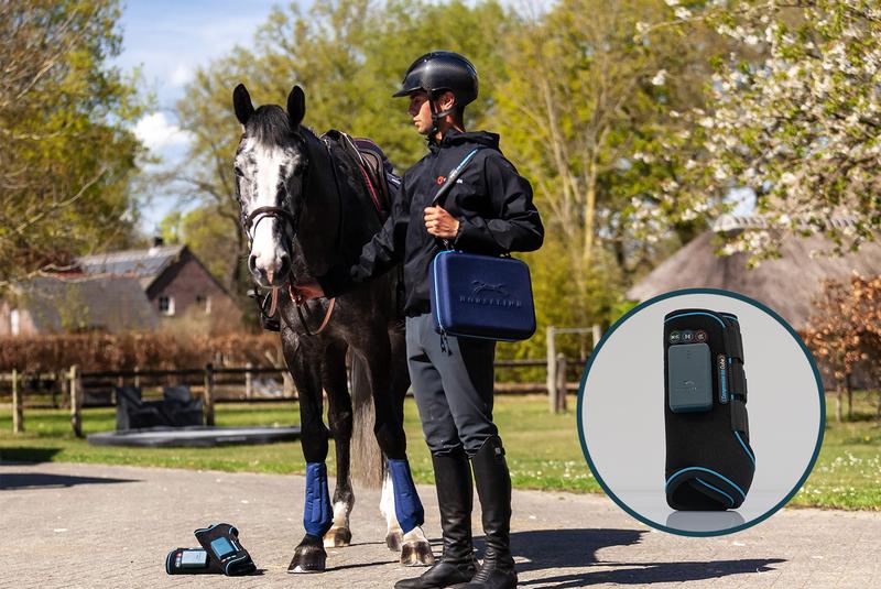 Product Introduction of Horselink Dynamic Compression therapy Horse Boots, Compression therapy boots, Dynamic Compression & vibration & PEMF magnetic 3-in-1 multifunctional therapy boots for Activity Horses, ice boots for horse Equestrian Supplies Protective Gear 13