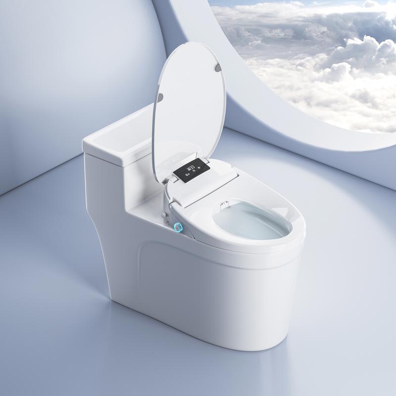 Product Introduction of Lntelligent Toilet Lid/Warm water flushing/Warm air drying/Adjustable nozzle/Multiple automation functions 7