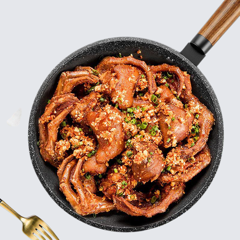 Praktische Antihaftpfanne aus medizinischem Stein