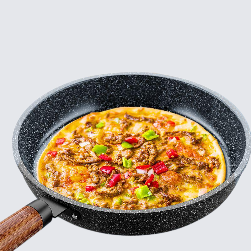 Praktische Antihaftpfanne aus medizinischem Stein