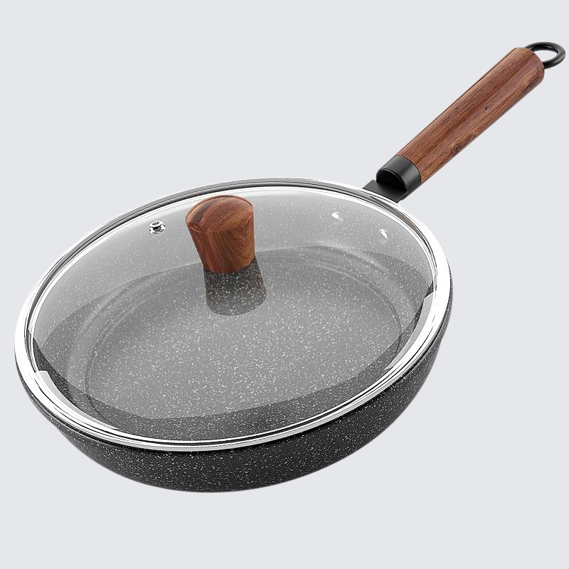 Praktische Antihaftpfanne aus medizinischem Stein