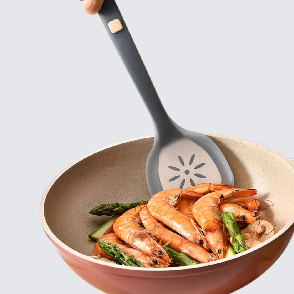 Hochtemperaturbeständiger Silikonspatel für den Haushalt