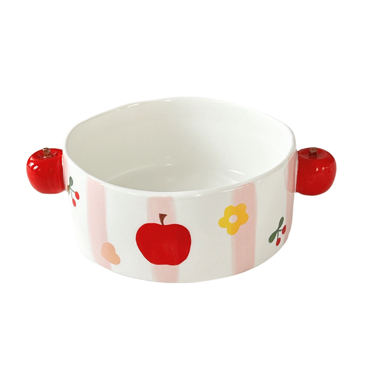 Ceramic Apple Cartoon Tableware Set