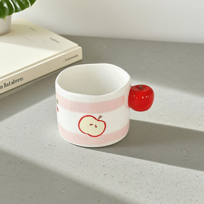 Ceramic Apple Cartoon Tableware Set