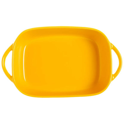 Macaron-colored Double-ear Ceramic Baking Dish