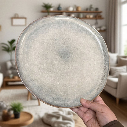 Morandi Gradient Glaze Ceramic Plate