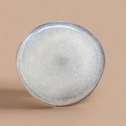 Morandi Gradient Glaze Ceramic Plate