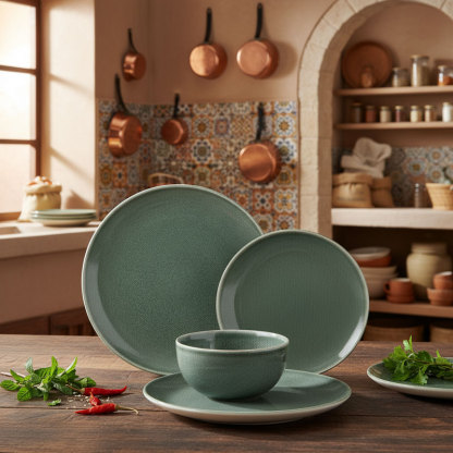 Matte Ceramic Dinnerware Set