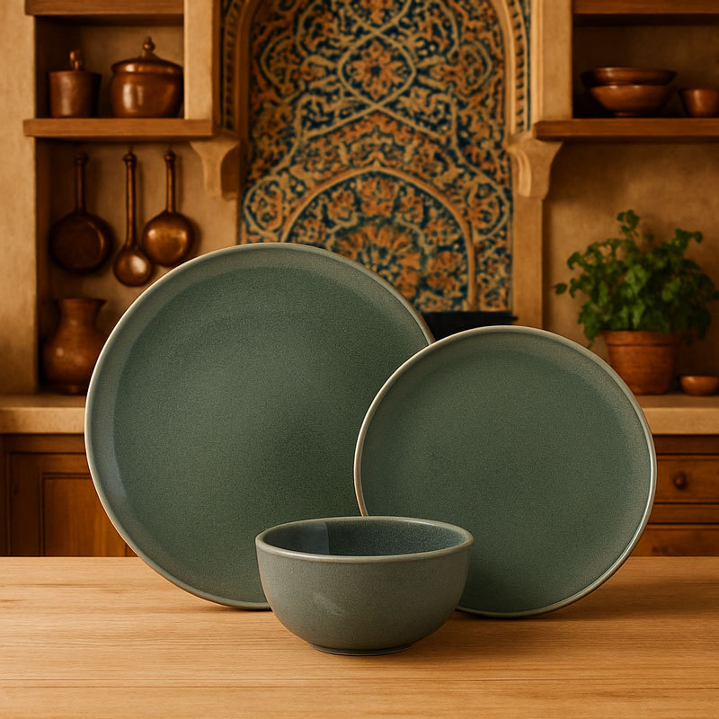 Matte Ceramic Dinnerware Set