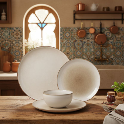 Matte Ceramic Dinnerware Set