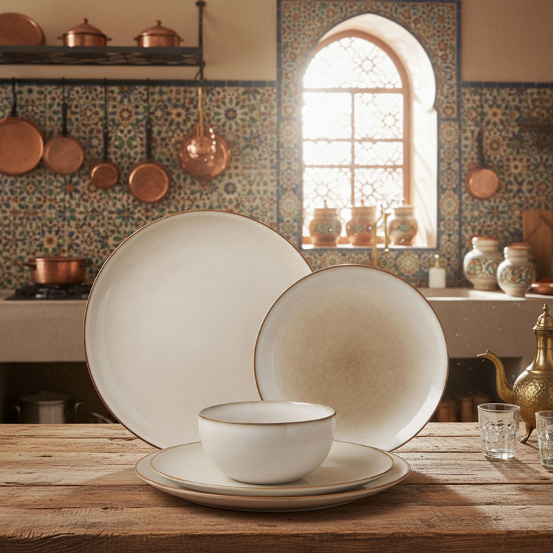 Matte Ceramic Dinnerware Set