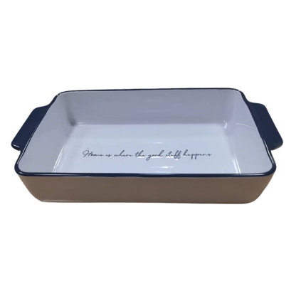 Ceramic Baking Dish with Handles 