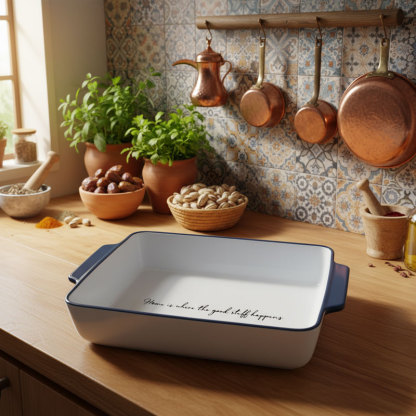 Ceramic Baking Dish with Handles 