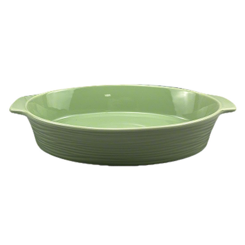 Solid - Color Oval Ceramic Baking Pan