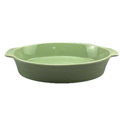 Solid - Color Oval Ceramic Baking Pan