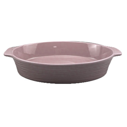 Solid - Color Oval Ceramic Baking Pan