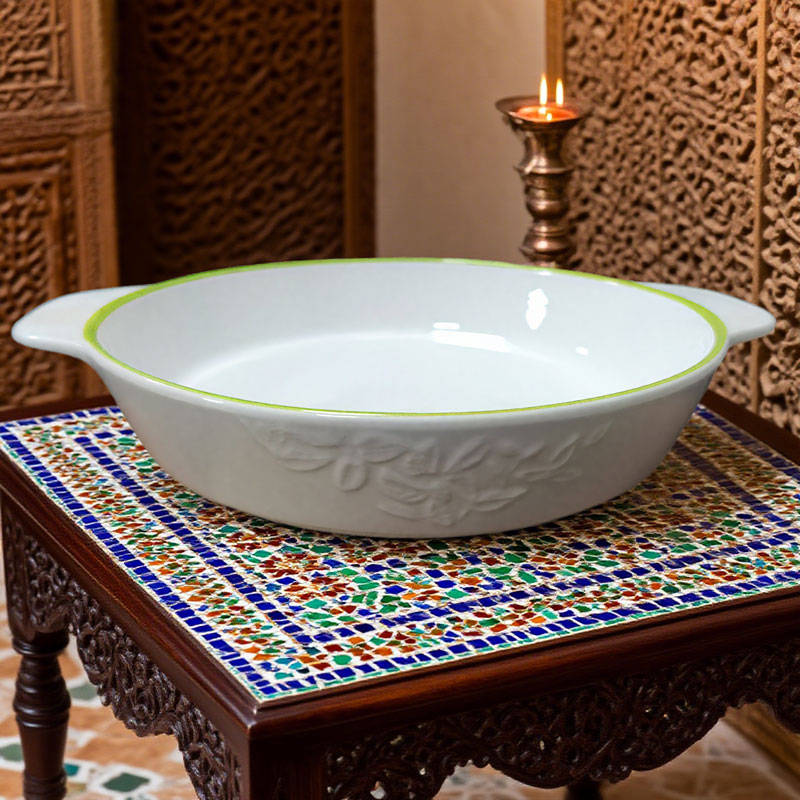 Small Fresh Style Ceramic Baking Dish