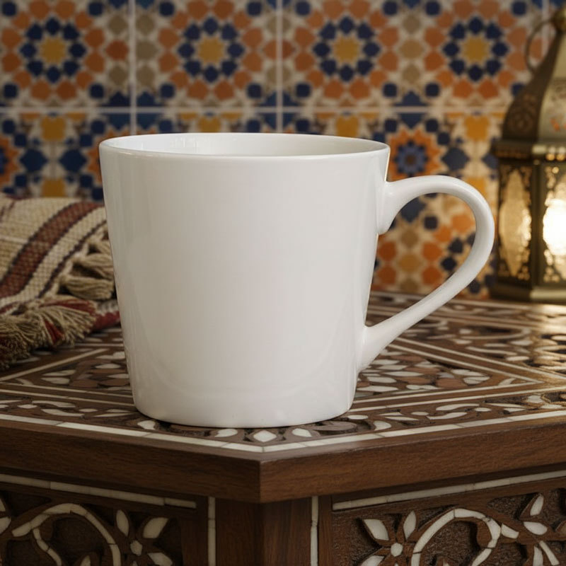 White Ceramic Coffee Mug