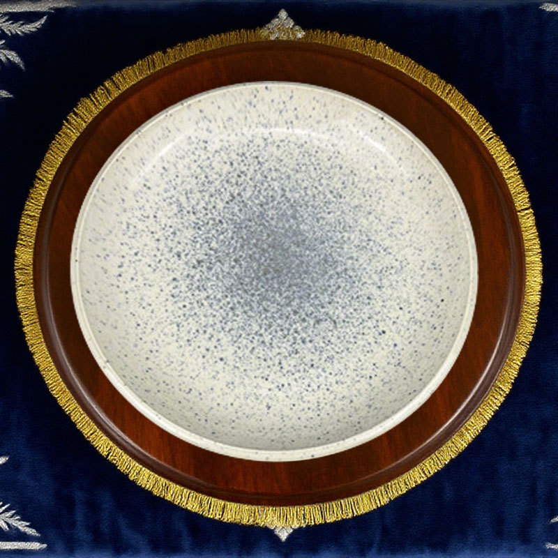 Kiln - changed Ceramic Plate with Speckles