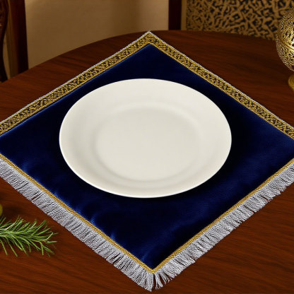 Classic White Ceramic Dinner Plate