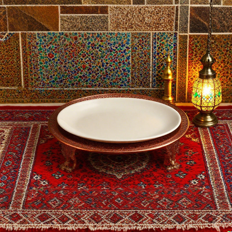 Oval White Ceramic Plate