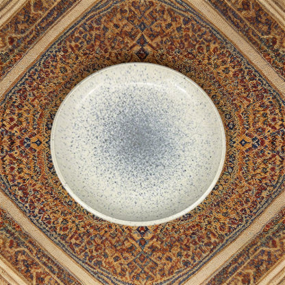 Kiln - changed Ceramic Plate with Speckles