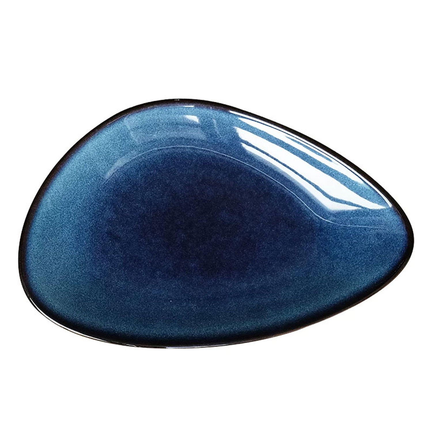 Scaly Colored Ceramic Plate 5-Piece Set