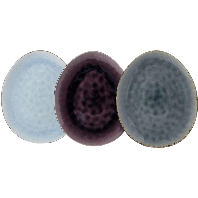 Handmade Speckled Ceramic Dinner Plate