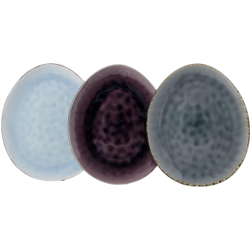 Handmade Speckled Ceramic Dinner Plate