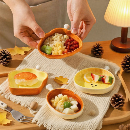 Fun Bread - Shaped Ceramic Small Dishes