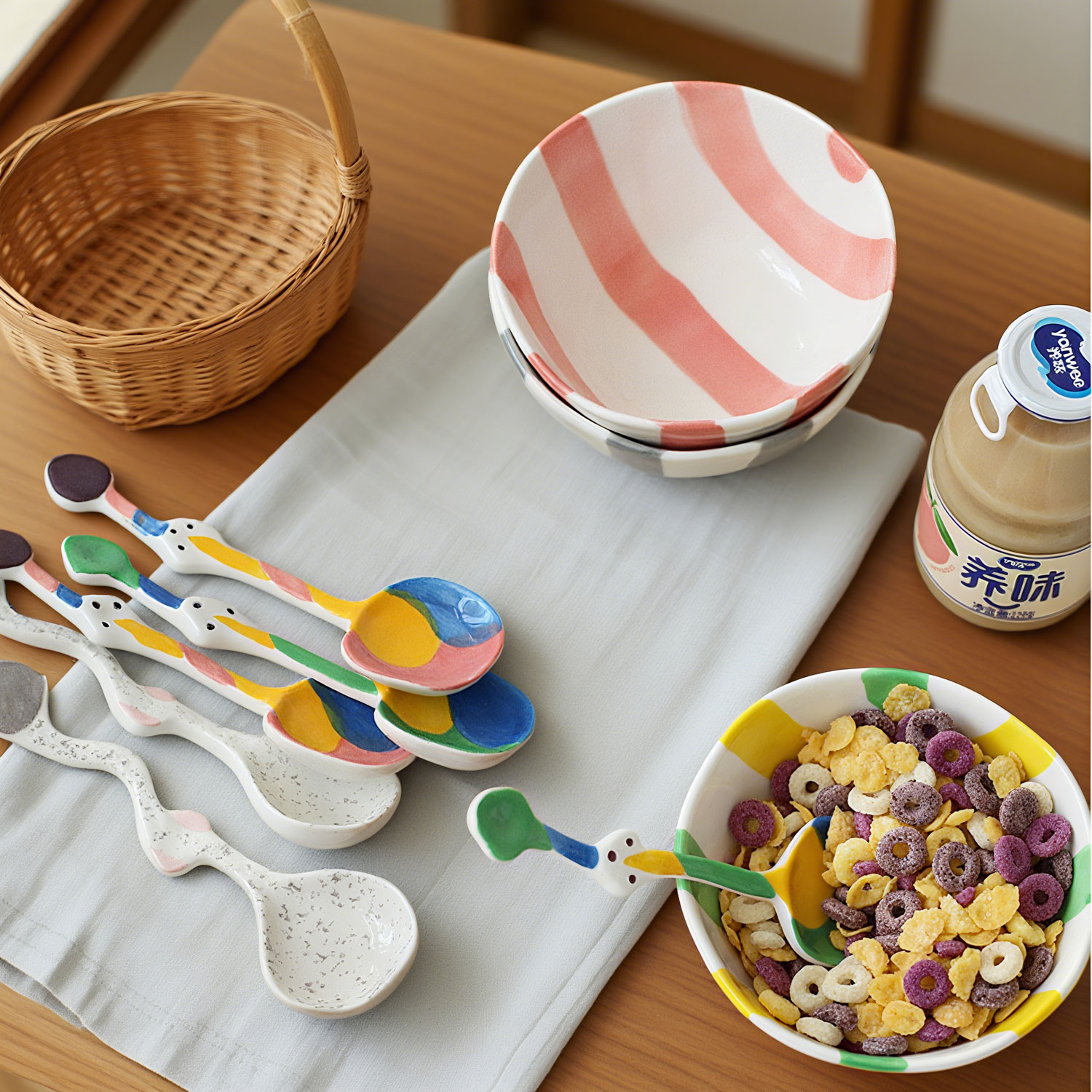 Moran Ins-style Ceramic Yogurt Bowl​