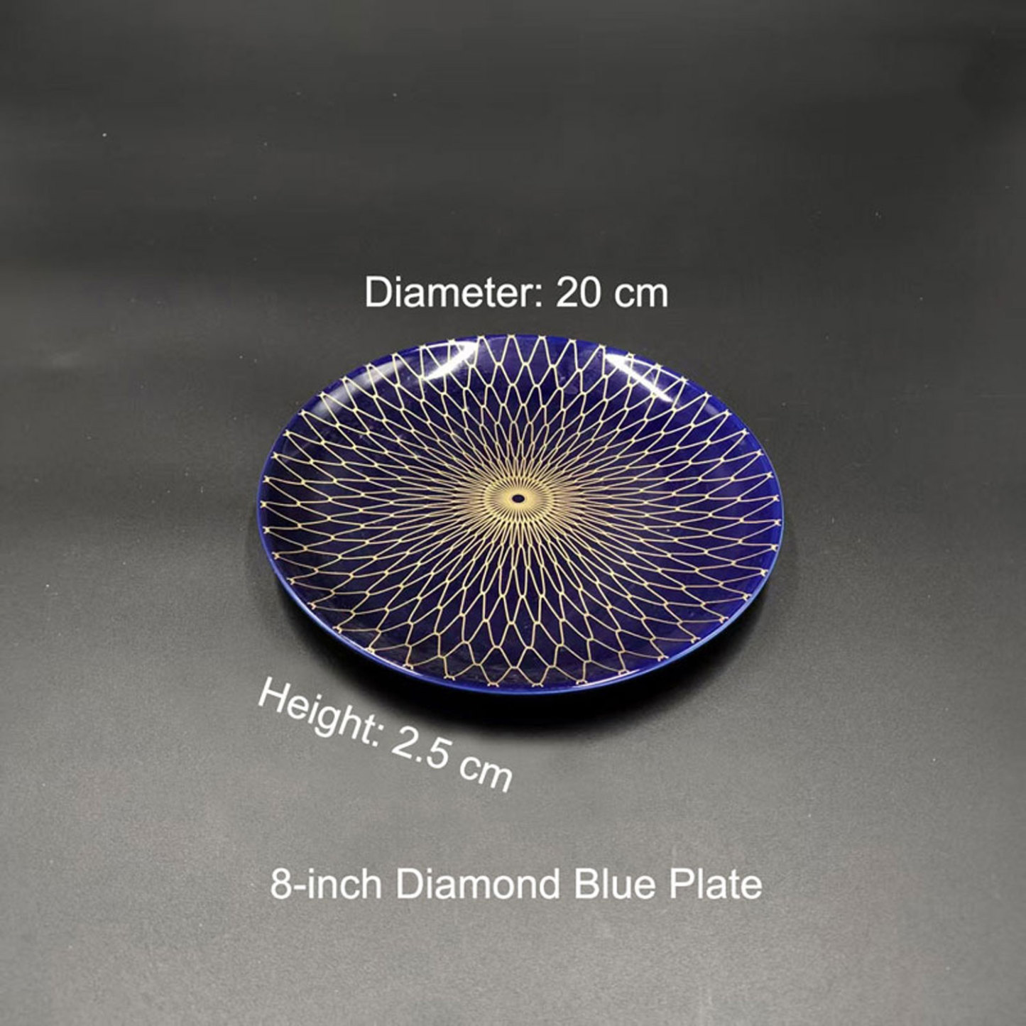 Creative Japanese ceramic round plate